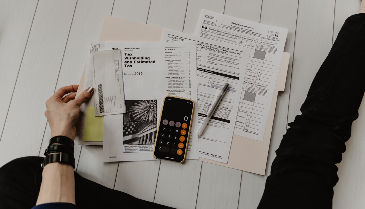 Compliance files organised with tab markers